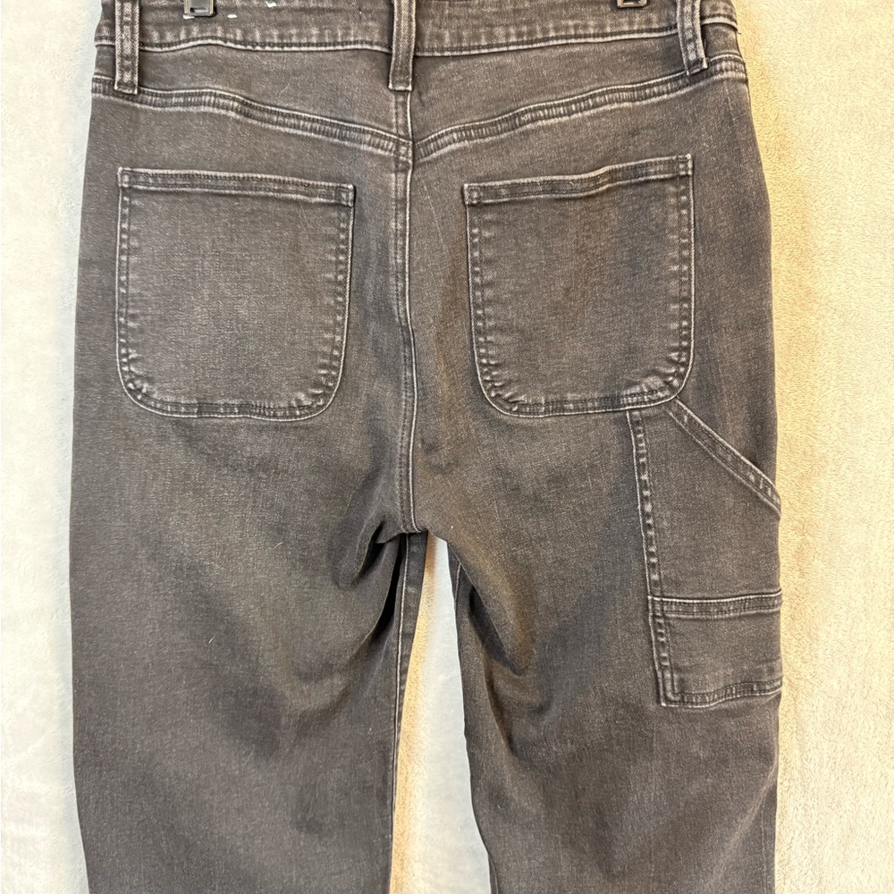 STS Blue Women's Faded Black -Wide Leg Cargo Tall Jeans - Picture 11 of 13
